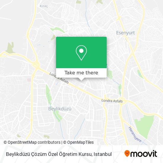 Beylikdüzü Çözüm Özel Öğretim Kursu map