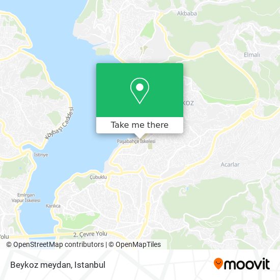 Beykoz meydan map