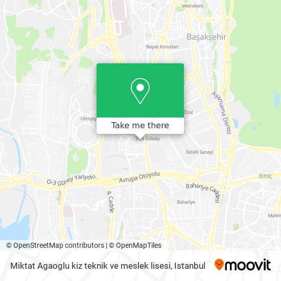 Miktat Agaoglu kiz teknik ve meslek lisesi map