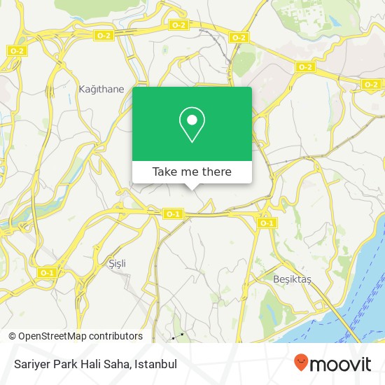 Sariyer Park Hali Saha map