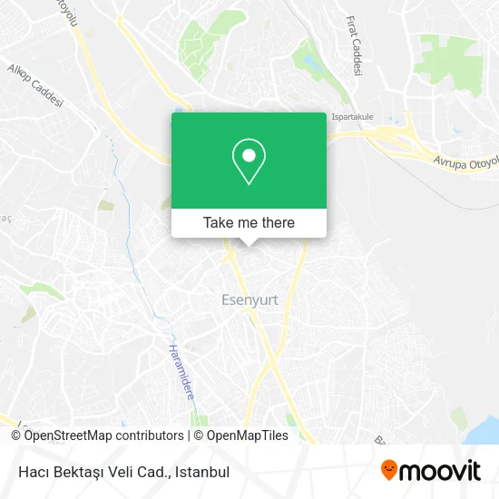 Hacı Bektaşı Veli Cad. map