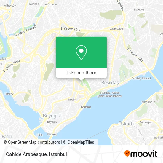 Cahide Arabesque map