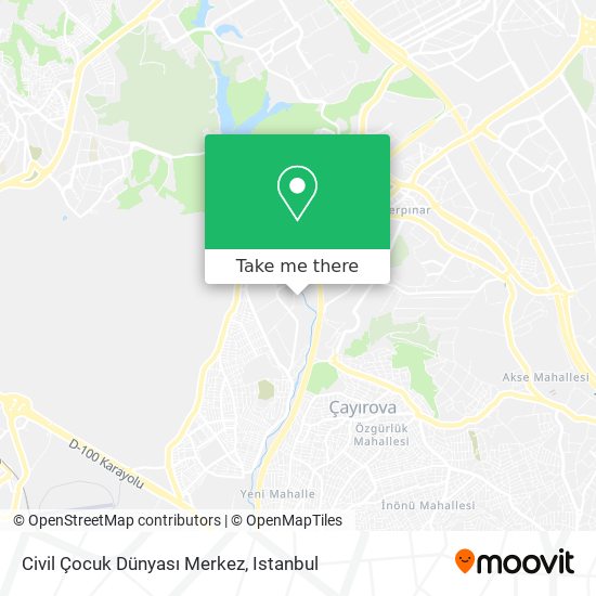 Civil Çocuk Dünyası Merkez map