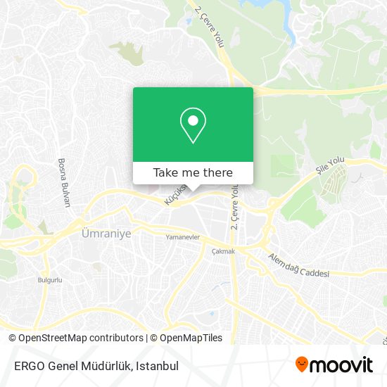 ERGO Genel Müdürlük map