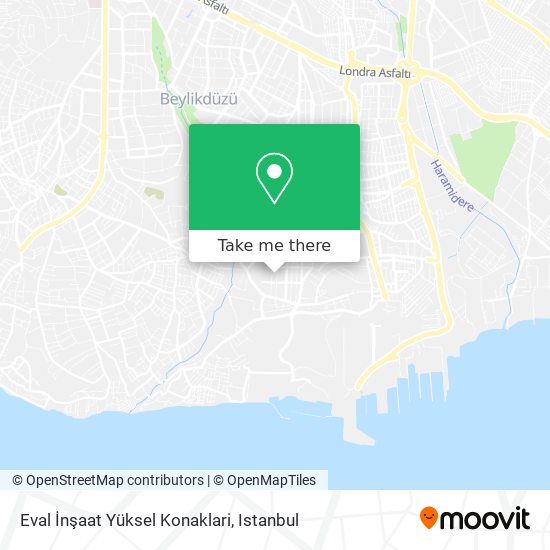 Eval İnşaat Yüksel Konaklari map