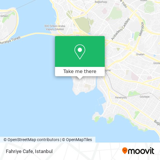 Fahriye Cafe map