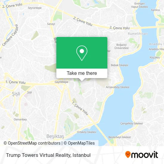 Trump Towers Virtual Reality map