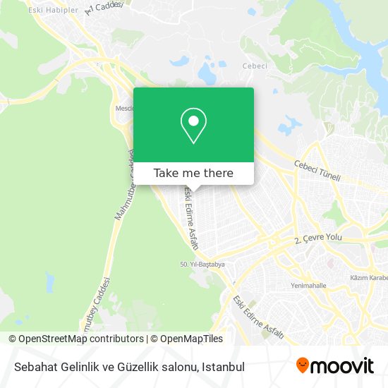 Sebahat Gelinlik ve Güzellik salonu map