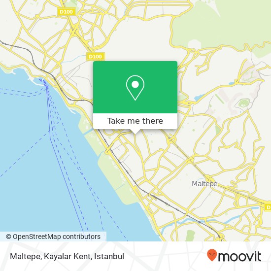 Maltepe, Kayalar Kent map