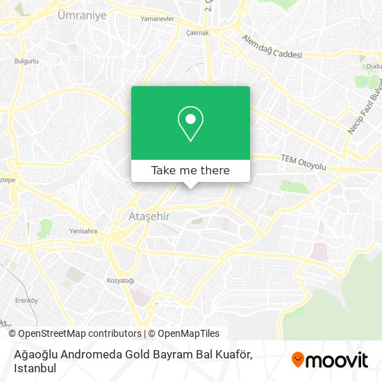 Ağaoğlu Andromeda Gold Bayram Bal Kuaför map