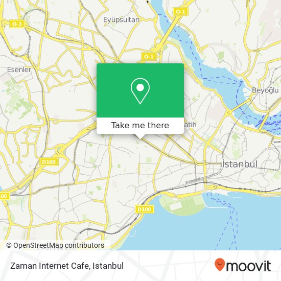 Zaman Internet Cafe map