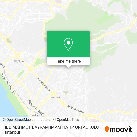 İBB MAHMUT BAYRAM İMAM HATİP ORTAOKULU map