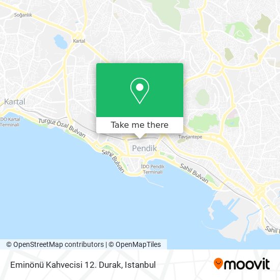 Eminönü Kahvecisi 12. Durak map