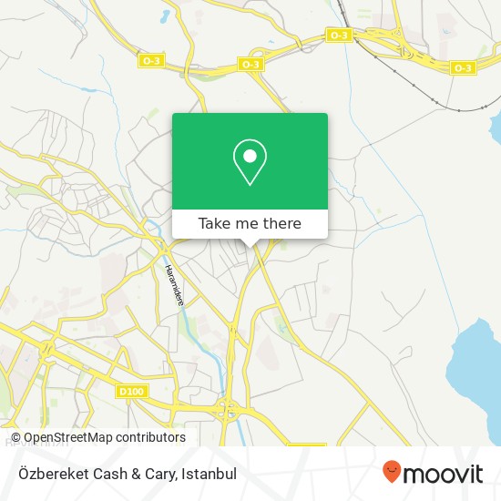 Özbereket Cash & Cary map