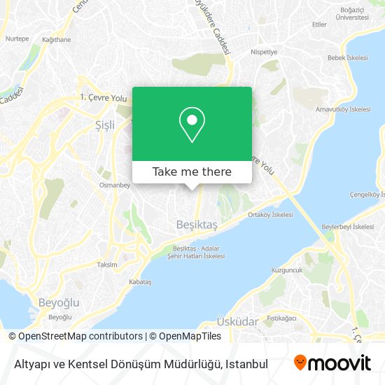 Altyapı ve Kentsel Dönüşüm Müdürlüğü map