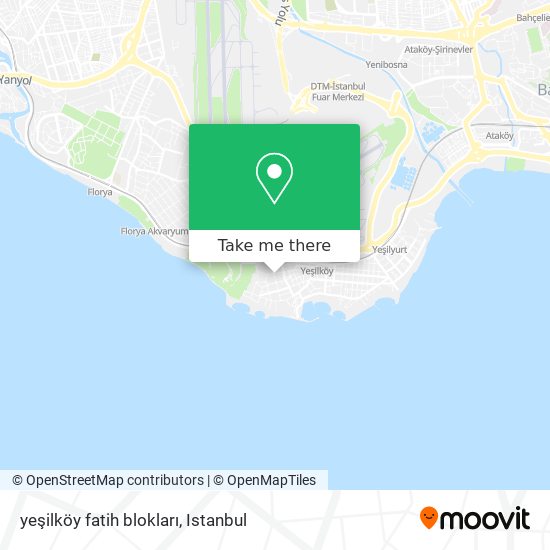 yeşilköy fatih blokları map