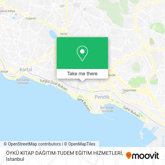 ÖYKÜ KİTAP DAĞITIM-TUDEM EĞİTİM HİZMETLERİ map