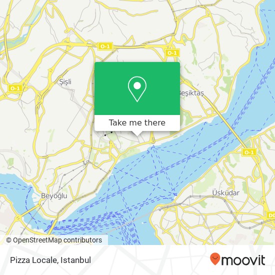 Pizza Locale map