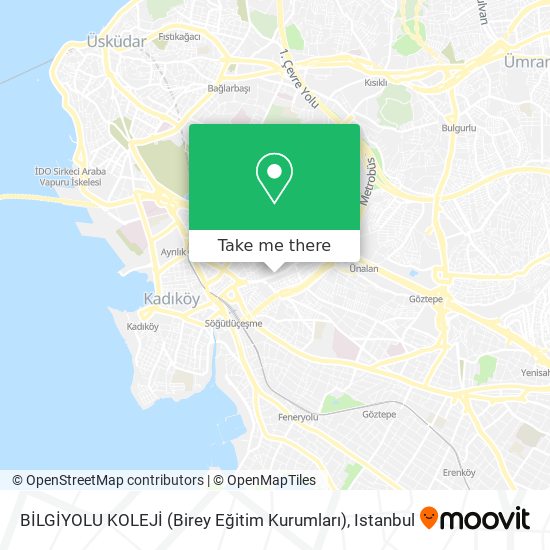 BİLGİYOLU KOLEJİ (Birey Eğitim Kurumları) map
