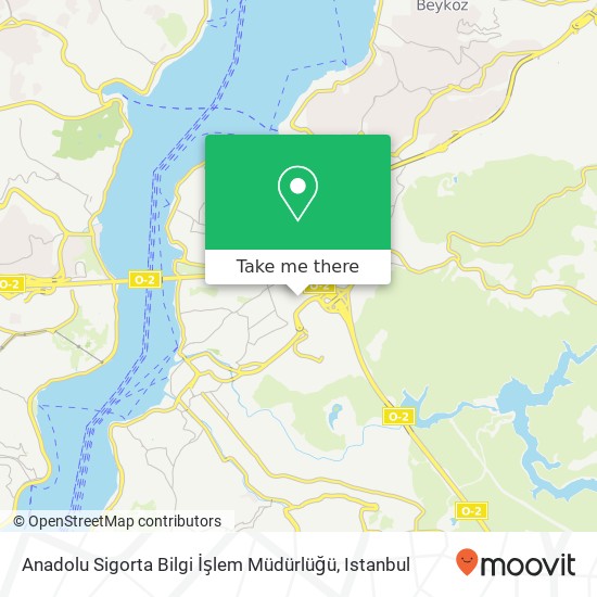 Anadolu Sigorta Bilgi İşlem Müdürlüğü map