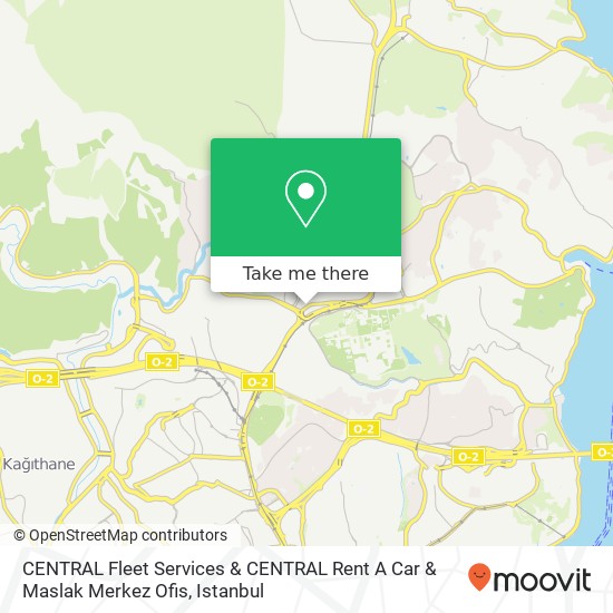 CENTRAL Fleet Services & CENTRAL Rent A Car  & Maslak Merkez Ofis map