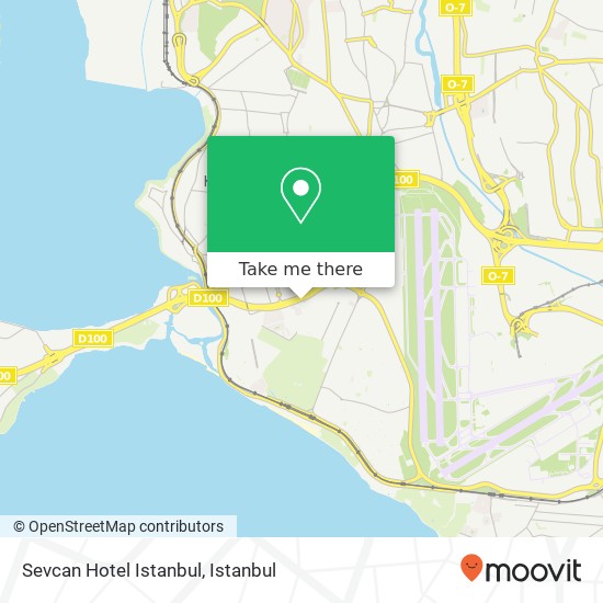 Sevcan Hotel Istanbul map