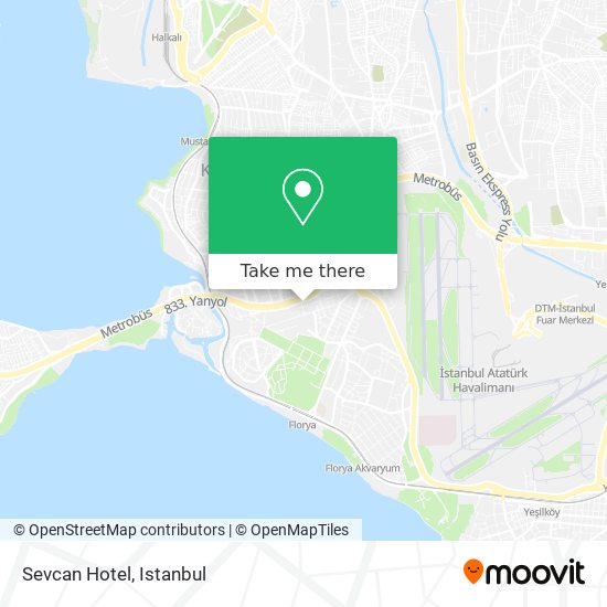 Sevcan Hotel map