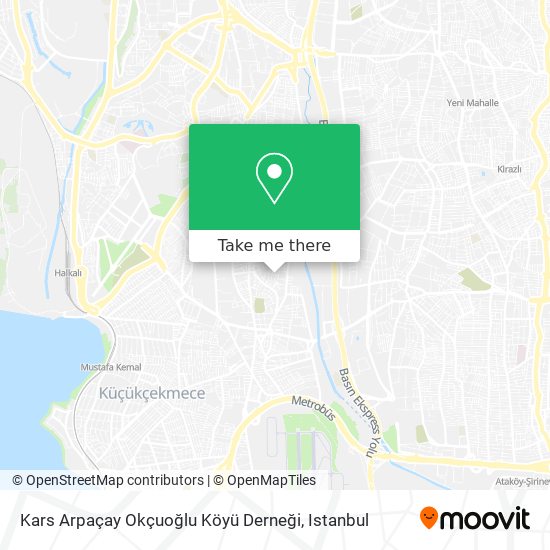 Kars Arpaçay Okçuoğlu Köyü Derneği map