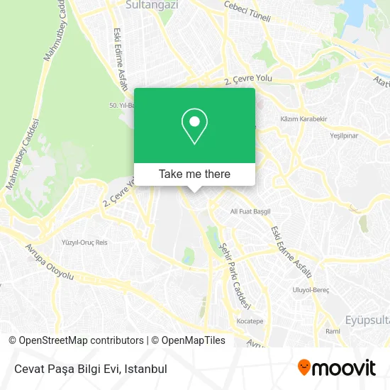 Cevat Paşa Bilgi Evi map