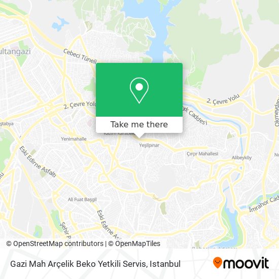 Gazi Mah Arçelik Beko Yetkili Servis map