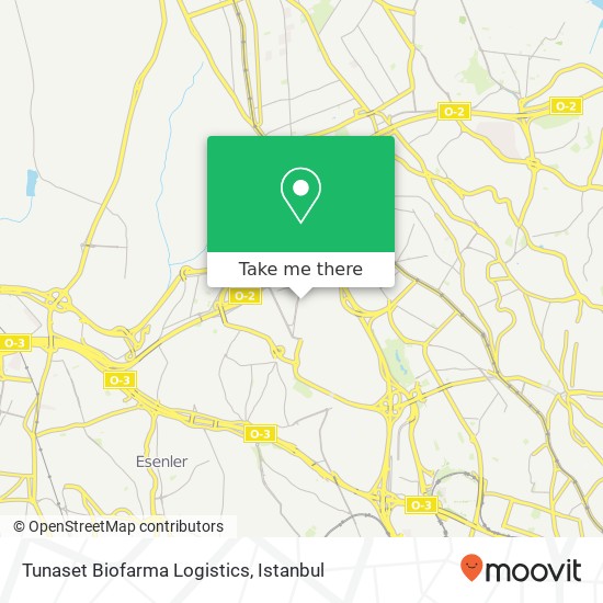 Tunaset Biofarma Logistics map