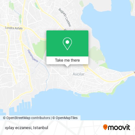 ışılay eczanesi map