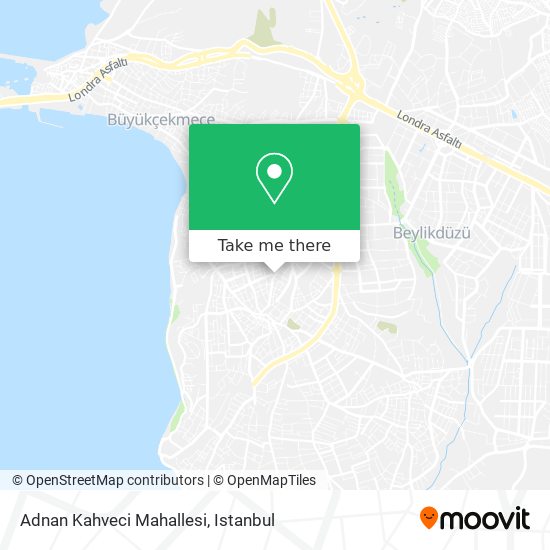 Adnan Kahveci Mahallesi map