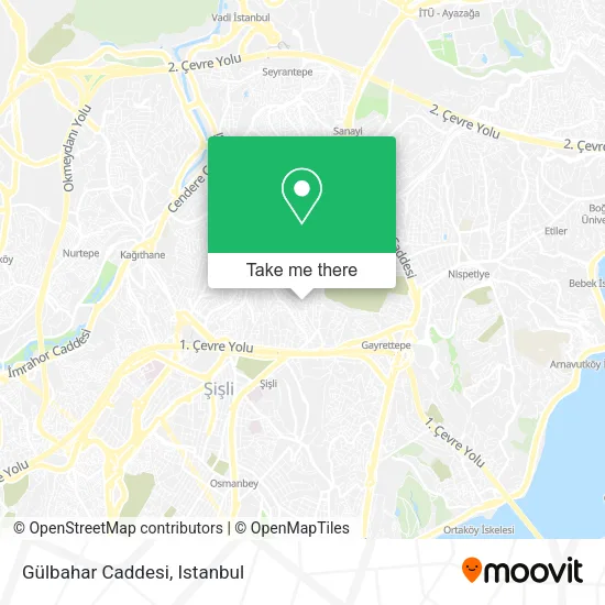 Gülbahar Caddesi map