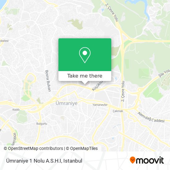 Ümraniye 1 Nolu A.S.H.I map