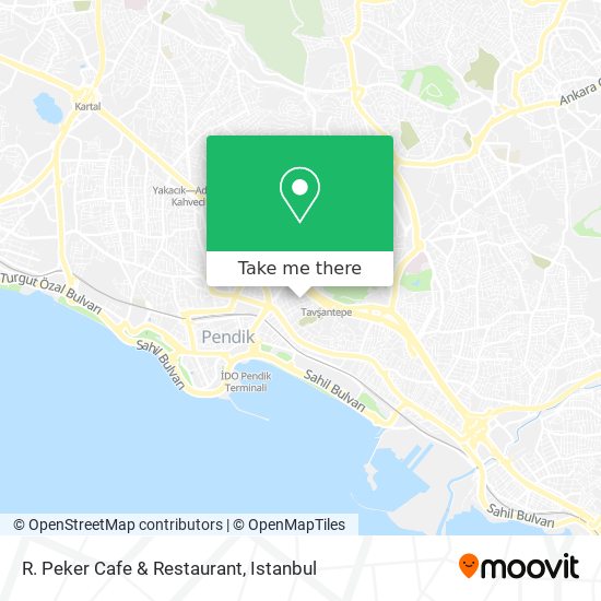 R. Peker Cafe & Restaurant map