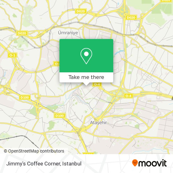 Jimmy's Coffee Corner map