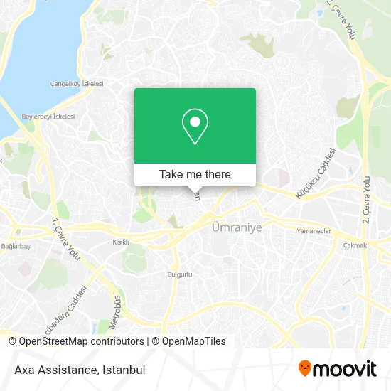 Axa Assistance map