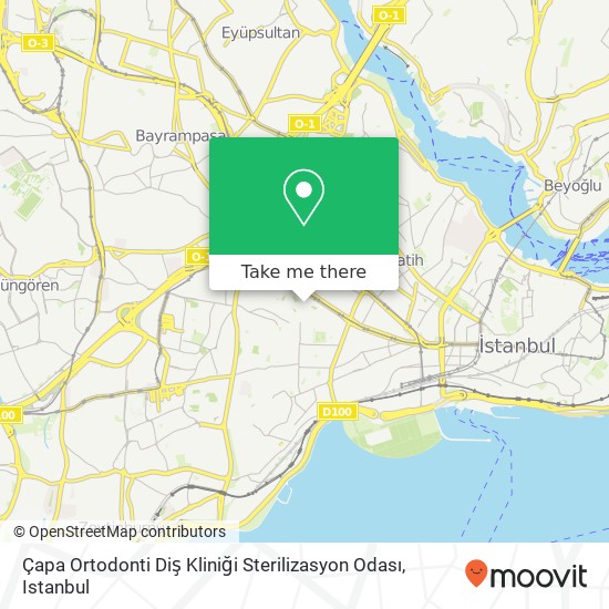 Çapa Ortodonti Diş Kliniği Sterilizasyon Odası map