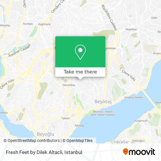 Fresh Feet by Dilek Altacli map