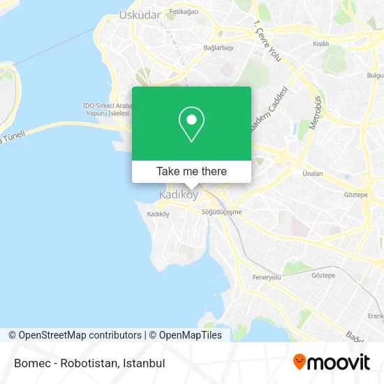 Bomec -  Robotistan map