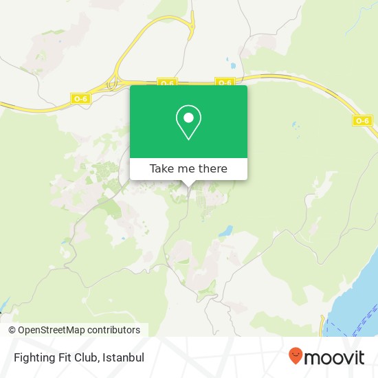 Fighting Fit Club map