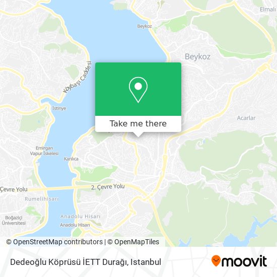 Dedeoğlu Köprüsü İETT Durağı map