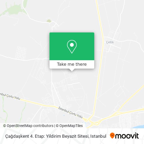 Çağdaşkent 4. Etap: Yildirim Beyazit Sitesi map