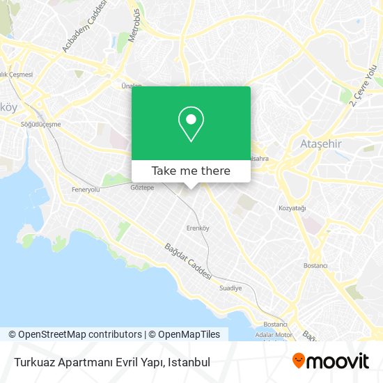 Turkuaz Apartmanı Evril Yapı map