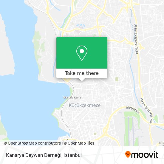 Kanarya Deywan Derneği map