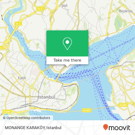 MONANGE KARAKÖY map