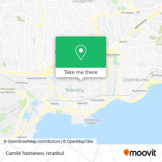 Camlık hastanesı map