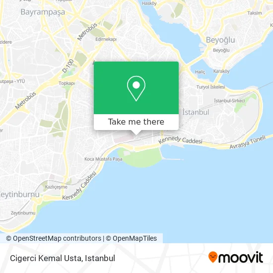 Cigerci Kemal Usta map