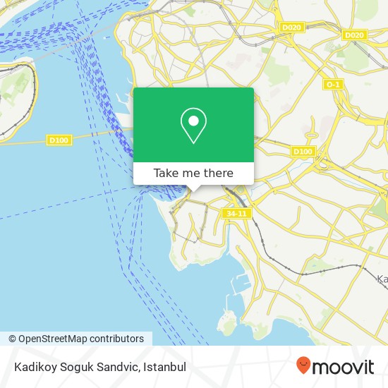 Kadikoy Soguk Sandvic map